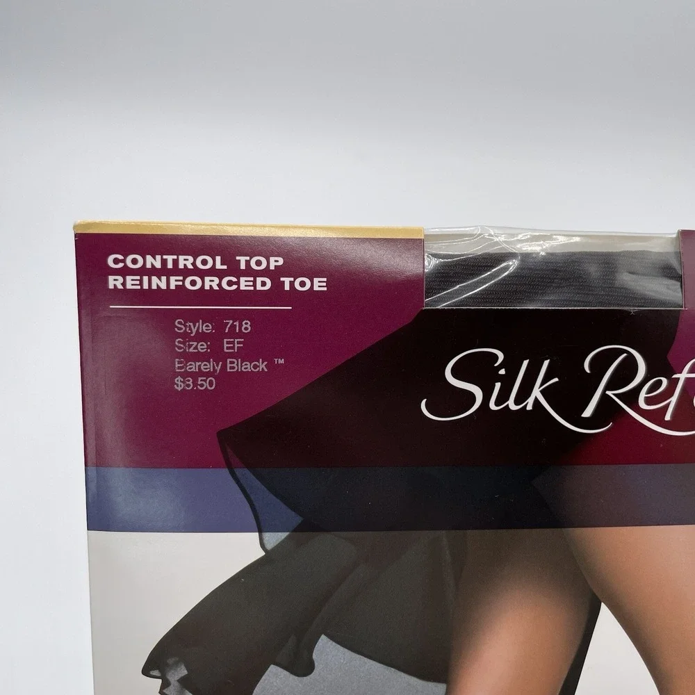 Hanes Silk Reflections Silky Sheer‎ Control Top Style 718 Size EF Pantyhose